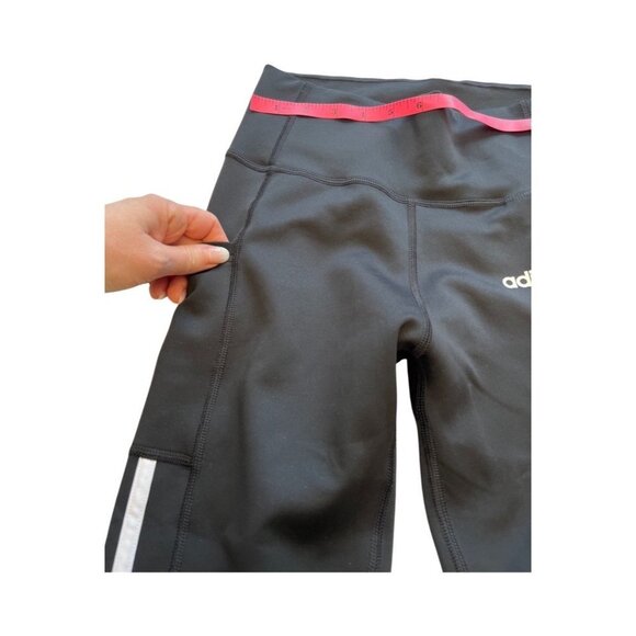 Adidas Girls Athletic Pants Black Size Small - Picture 3 of 6